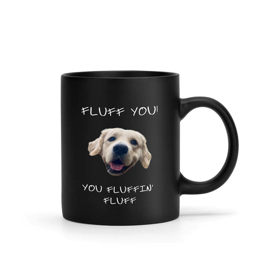 Personalized Black Coffee Mug