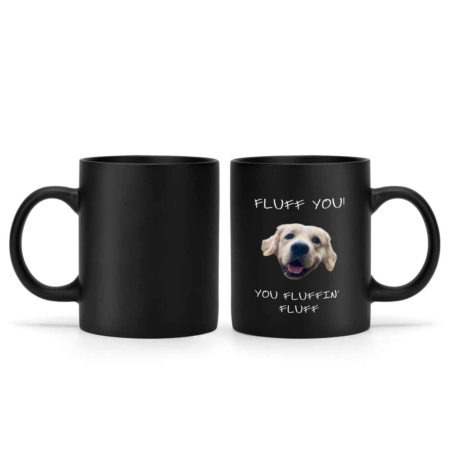 Personalized Black Coffee Mug