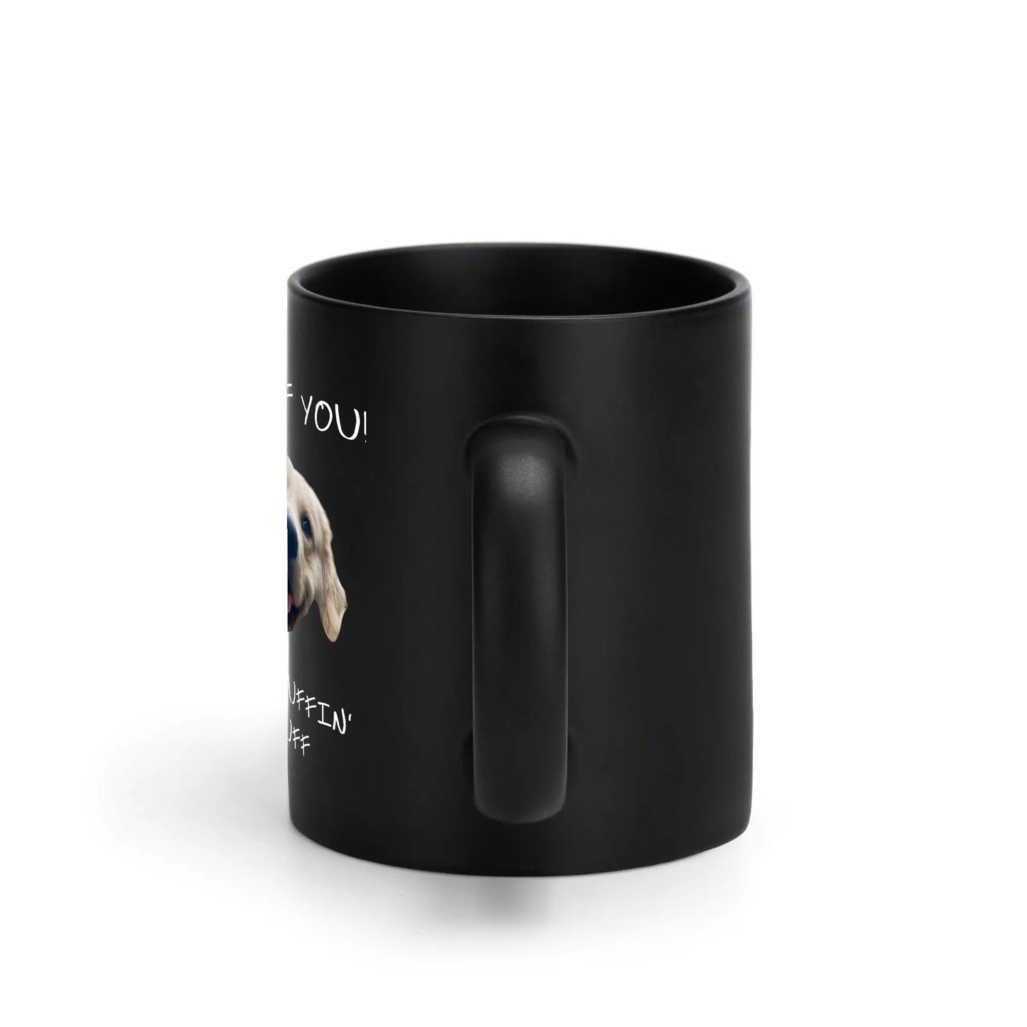 Personalized Black Coffee Mug