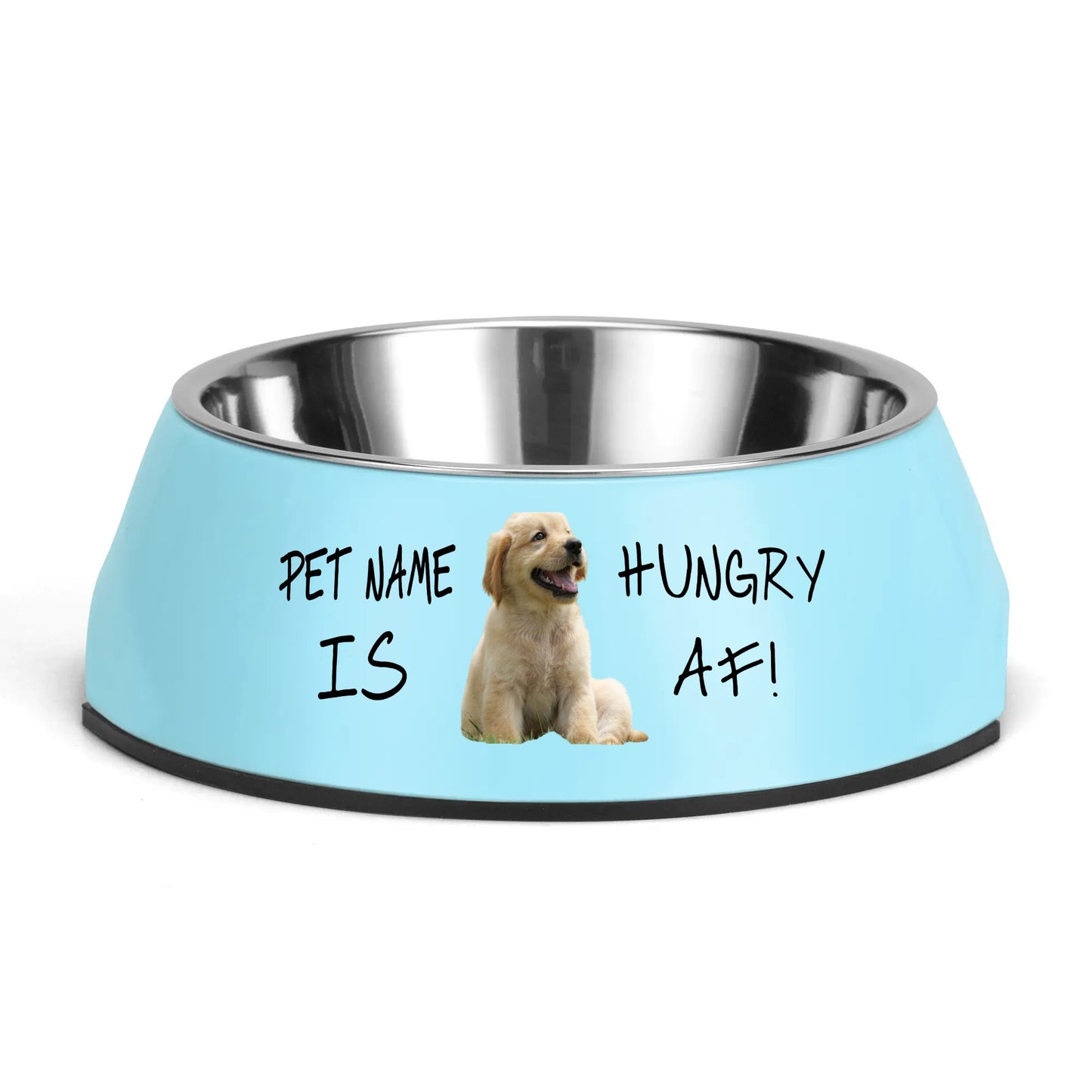 Personalized Stainless Steel Dog Bowl Pet Bowl