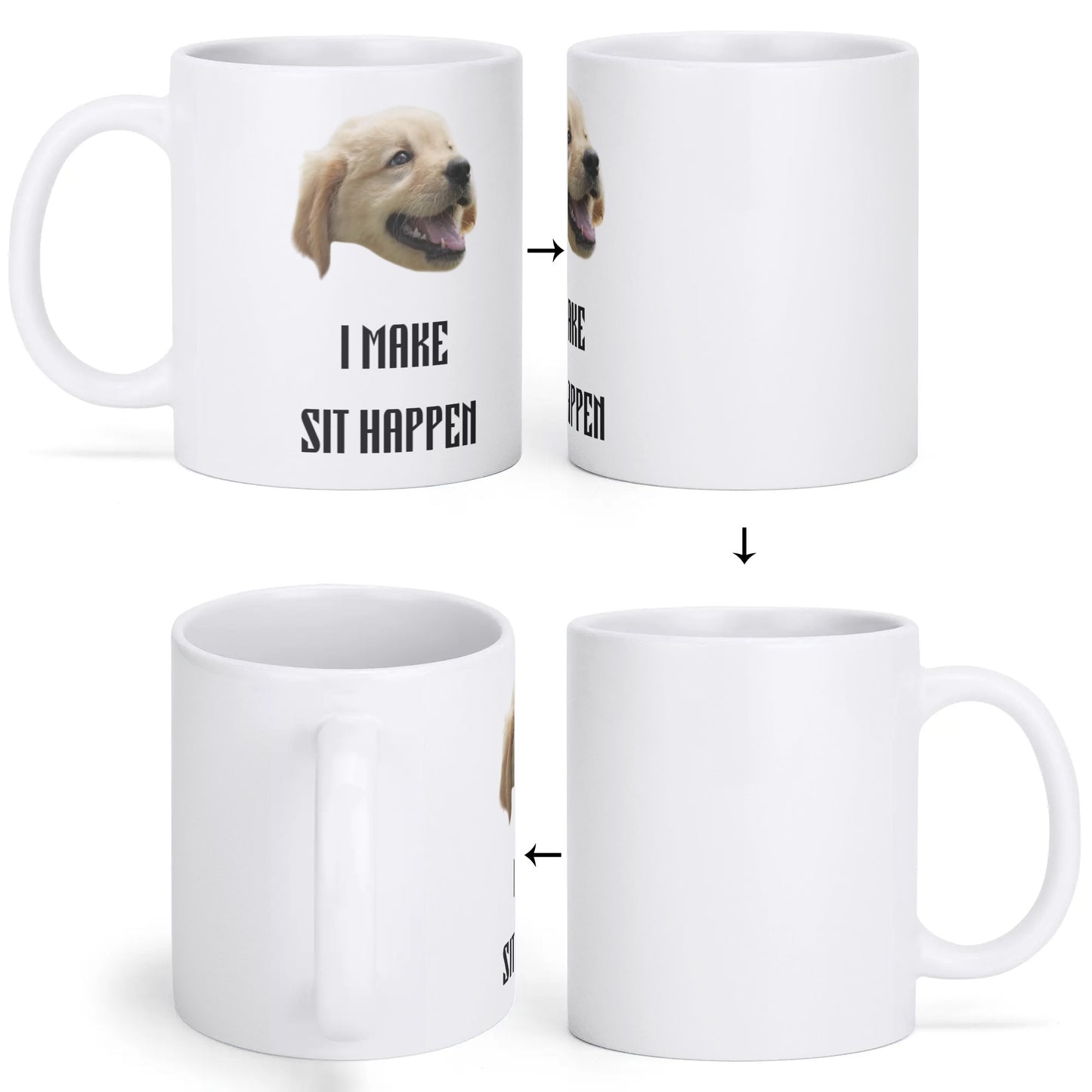 Personalized White Coffee Mug