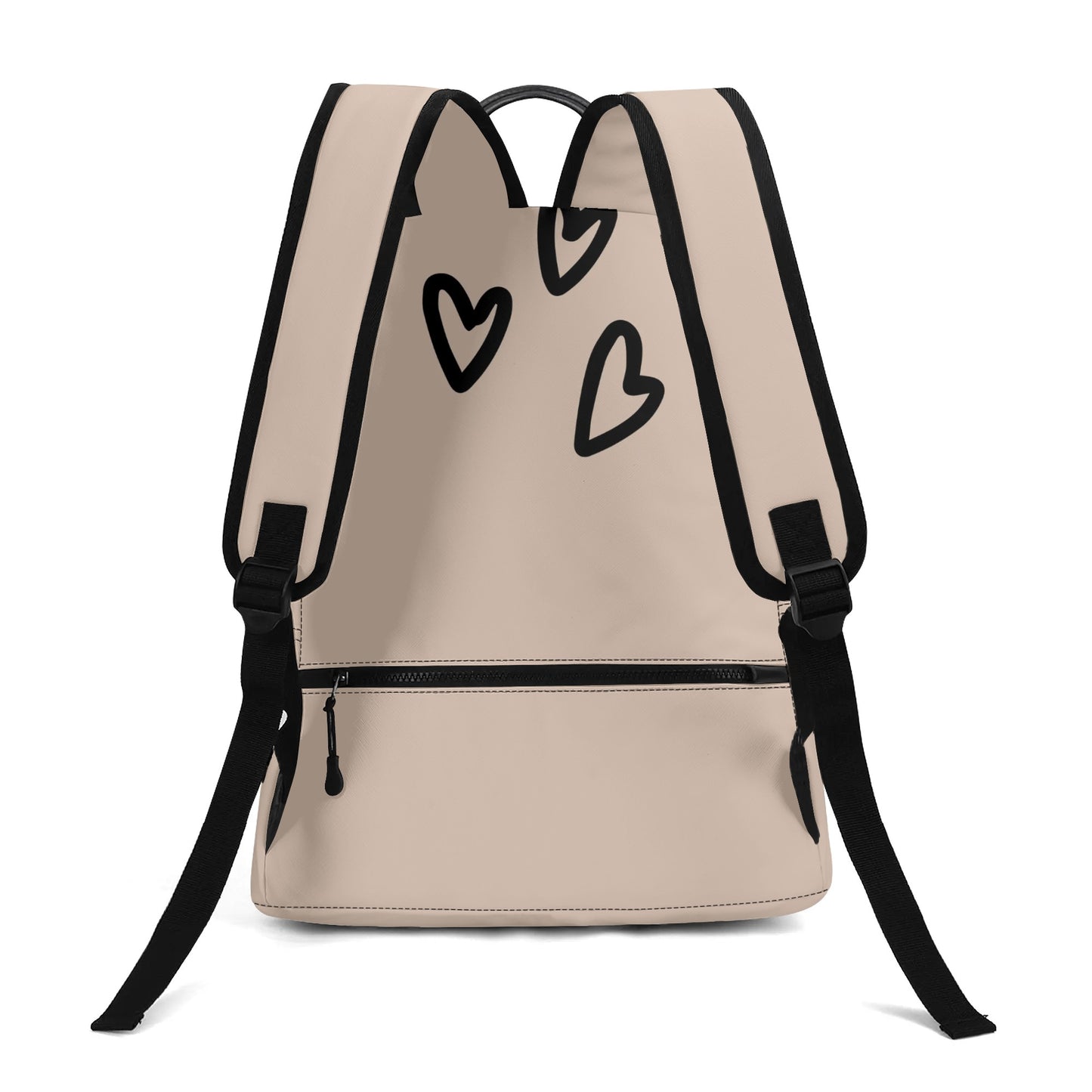 Personalized Leather School Backpack