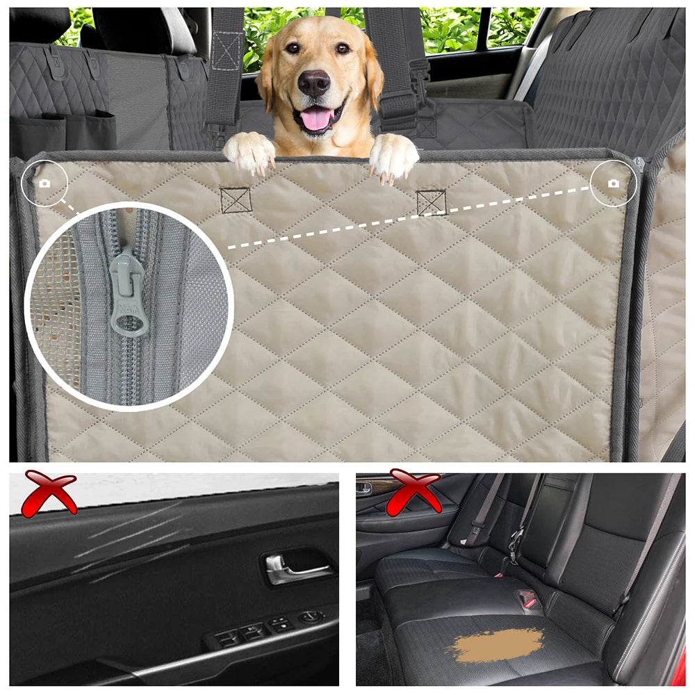 Premium Dog Rear Car Seat Cover