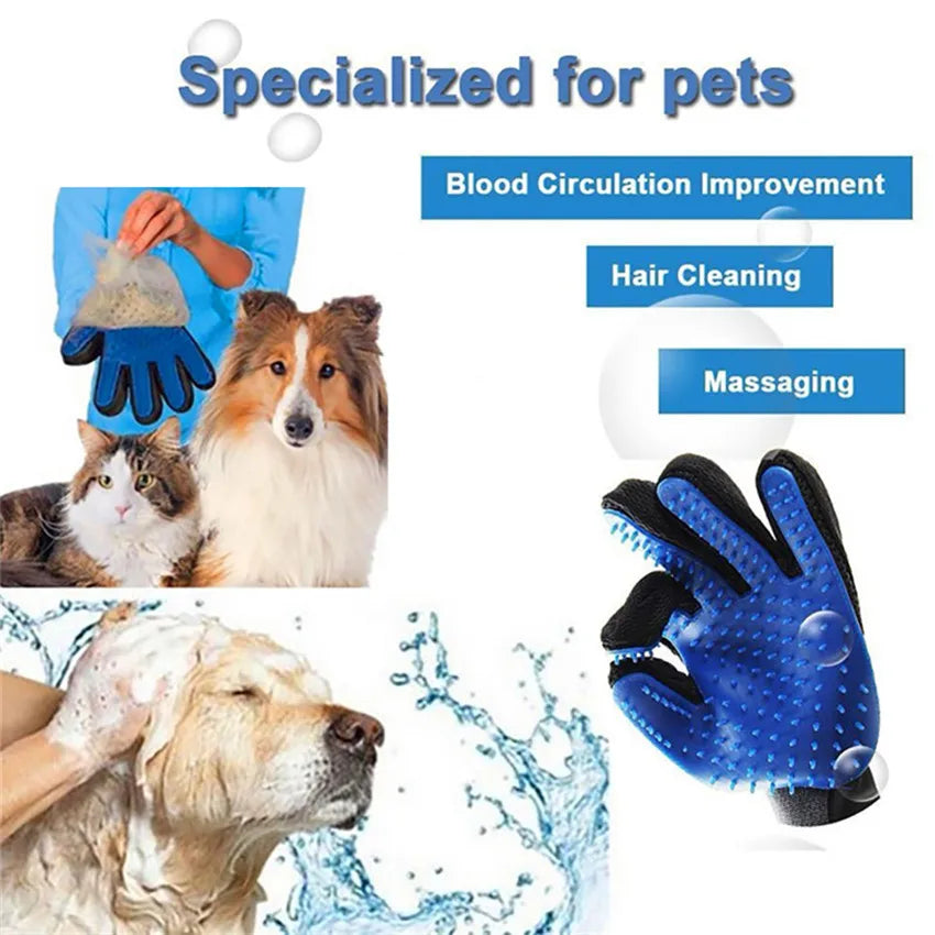 Versatile Pet Grooming Gloves